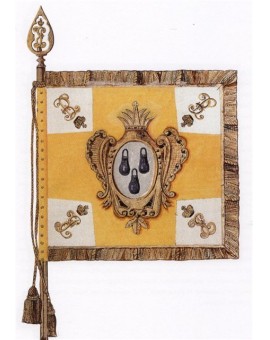 Прапор Сумського козацького полку XVII-XVIІI століття.